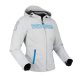 LADY WARWICK MOTOROS TEXTILDZSEKI,VILÁGOSSZÜRKE-KÉK