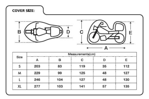 Oxford Aquatex Motortakaró Ponyva TopBox