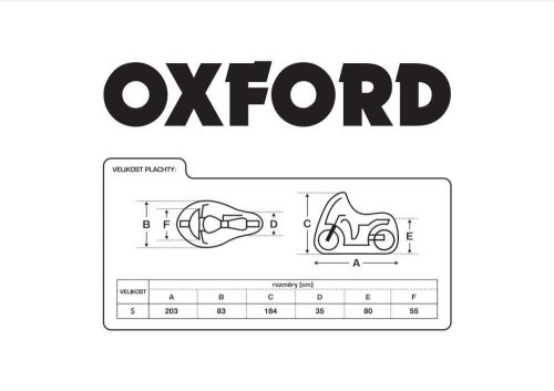 Oxford Aquatex Motortakaró Ponyva Highscreen Scooter