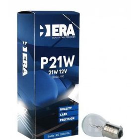   Era P21W / BA15s irányjelző-index izzó átlátszó (nem narancs!)