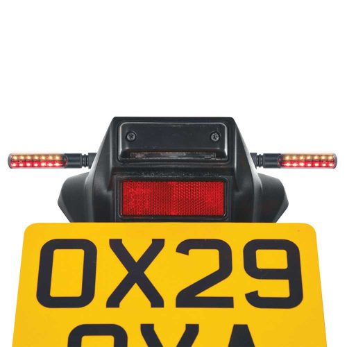 OXFORD NightSlider INDEX + MENETFÉNY + féklámpa 3IN1 - hátsó (E)
