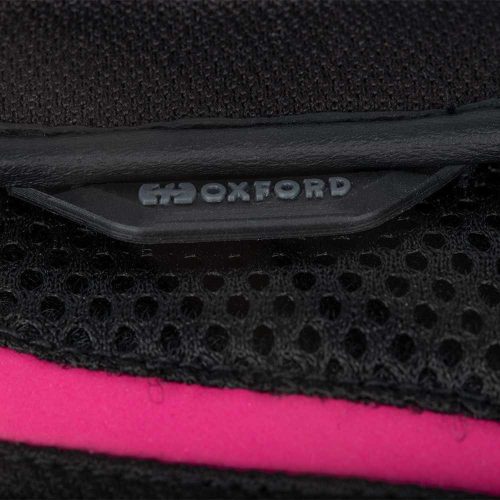 OXFORD BRISBANE TEXTIL/BŐR KESZTYŰ FEKETE/PINK