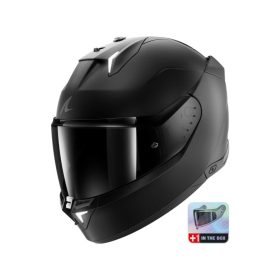   SKWAL I3 DARK SHADOW EDITION MAT BUKÓSISAK BEÉPÍTETT FÉKLÁMPÁVAL + PLEXIVEL, MATT FEKETE
