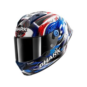  AERON-GP FIM RACING #1 REPLICA ZARCO SIGNATURE BUKÓSISAK+PLEXIVEL,FEHÉR-FEKETE-KÉK