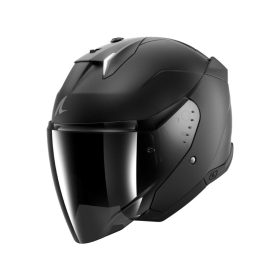   SKWAL I3 JET DARK SHADOW MAT BUKÓSISAK BEÉPÍTETT FÉKLÁMPÁVAL +PLEXIVEL, MATT FEKETE