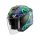 SKWAL JET PRANZ MAT BUKÓSISAK,MATT FEKETE-ZÖLD-KÉK