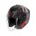 RS JET CARBON SHAYTAN MAT BUKÓSISAK,MATT FEKETE-PIROS-SÖTÉTSZÜRKE