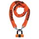 Oxford Motorlezáró Hd Chain Narancs 1,5 Méter