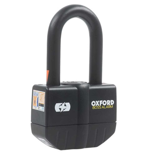 Oxford Riasztós Motorlezáró Lánc Boss Alarm 16mm 1,5m