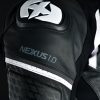 Oxford Nexus 1.0 Motoros Bőrkabát Fekete/Fehér