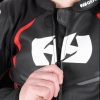 Oxford Nexus 1.0 Motoros Bőrkabát Fekete/Piros