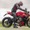 Oxford Nexus 1.0 Motoros Bőrkabát Fekete/Piros