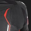 Oxford Nexus 1.0 Motoros Bőrkabát Fekete/Piros
