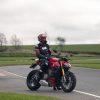 Oxford Nexus 1.0 Motoros Bőrkabát Fekete/Piros