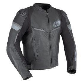 Oxford Cypher 1.0 Motoros Bőrkabát Fekete