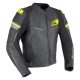 Oxford Cypher 1.0 Motoros Bőrkabát Fekete/Fluo