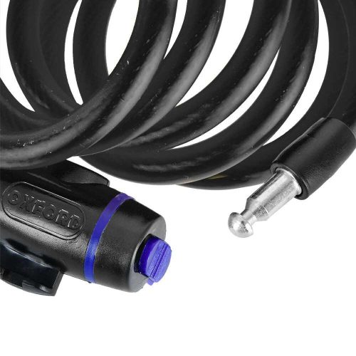 Oxford Cable Lock Motorlezáró Kábel Fekete