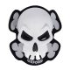 OXFORD TÉRDKOPTATÓ SKULL FEHÉR