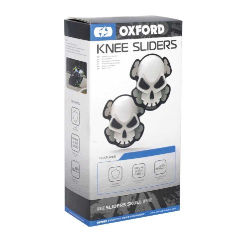 OXFORD TÉRDKOPTATÓ SKULL FEHÉR
