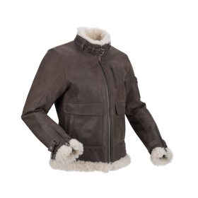 LADY KRUGGER MOTOROS BŐRDZSEKI,BARNA