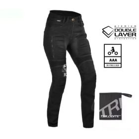   LADY PARADO DOUBLELAYER AAA MOTOROS FARMERNADRAG SLIM FIT,FEKETE