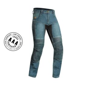 PARADO CIRCUIT SLIM FIT RÖVID MOTOROS FARMERNADRÁG,KÉK