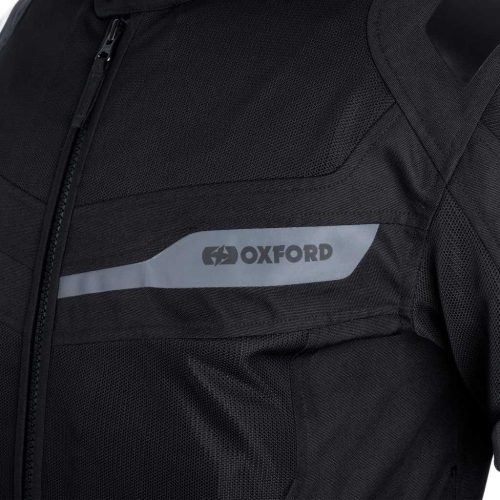 OXFORD DAKAR AIR Dry2Dry Nyári Motoros Kabát Fekete