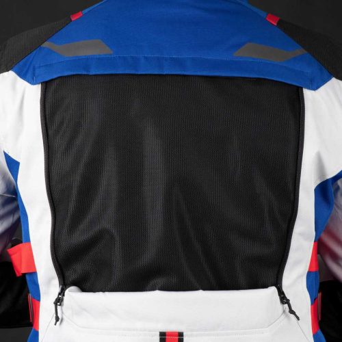 MOTOROS KABÁT OXFORD ROCKLAND ARTIC/FEKETE/PIROS