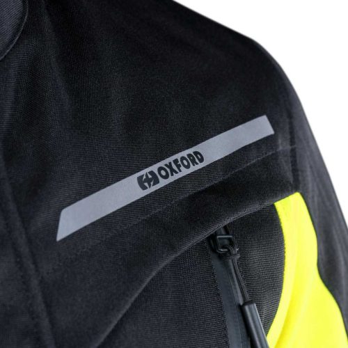 MOTOROS KABÁT OXFORD METRO 2.0 FEKETE/Fluo