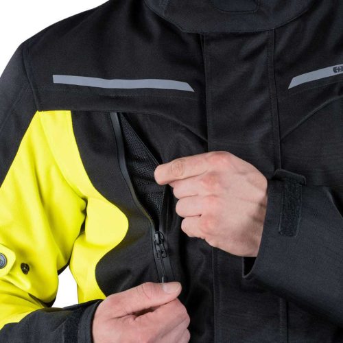 MOTOROS KABÁT OXFORD METRO 2.0 FEKETE/Fluo