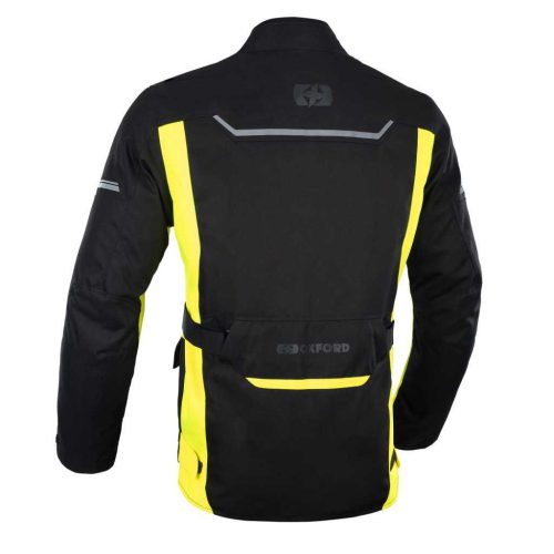MOTOROS KABÁT OXFORD METRO 2.0 FEKETE/Fluo