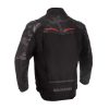 OXFORD OMEGA 1.0 Dry2Dry Textil Motoros Kabát Fekete/piros