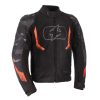 OXFORD OMEGA 1.0 Dry2Dry Textil Motoros Kabát Fekete/piros