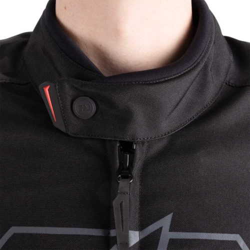 OXFORD OMEGA 1.0 Dry2Dry Textil Motoros Kabát Fekete/piros