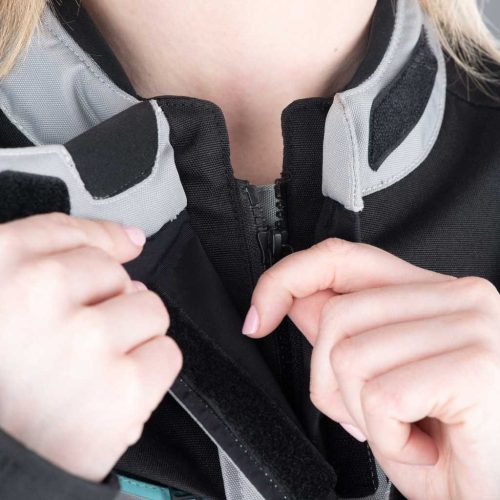 OXFORD DAKOTA 3.0 Női Textil Motoros Kabát Artic/Fekete