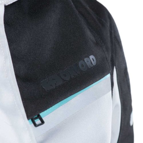 OXFORD DAKOTA 3.0 Női Textil Motoros Kabát Artic/Fekete