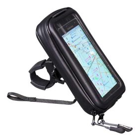 CSŐKORMÁNYRA RÖGZÍTHETŐ TELEFONTARTÓ L,FEKETE